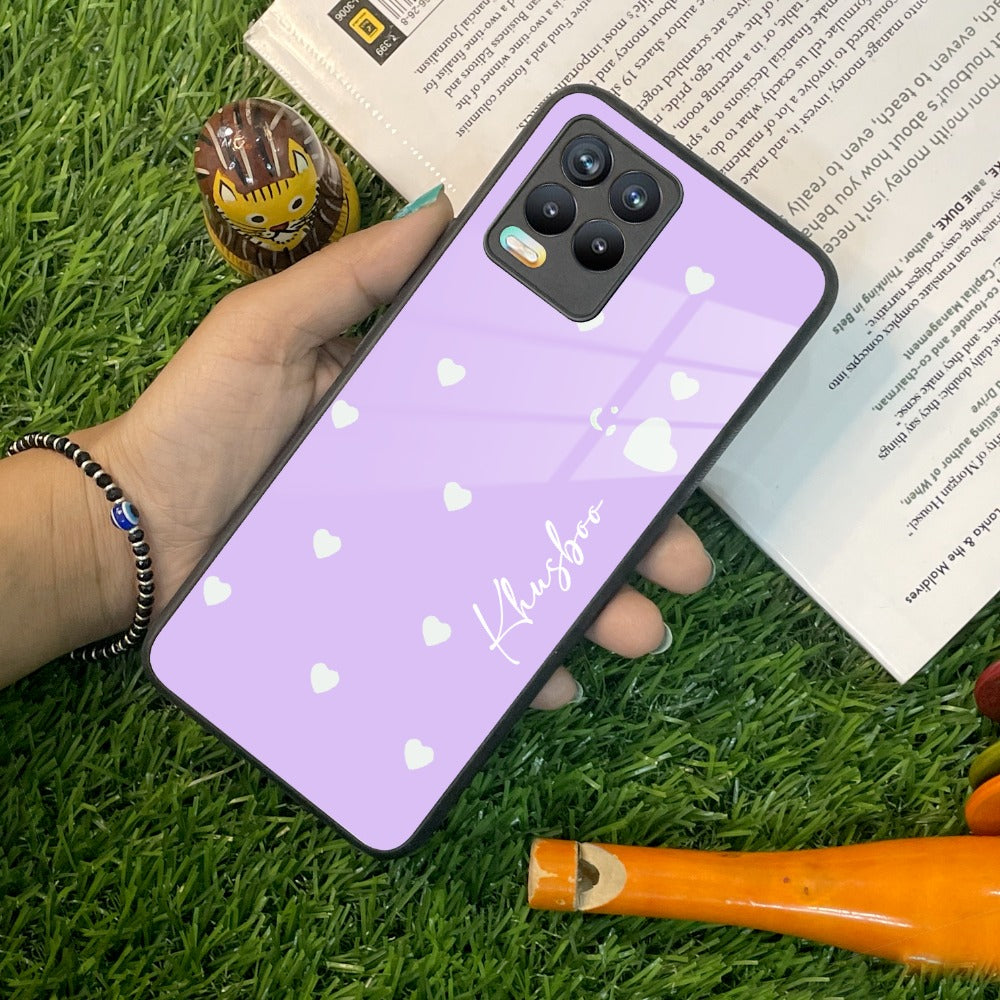 Be Loved Customized Glass Case Cover Purple For Realme/Narzo - ShopOnCliQ