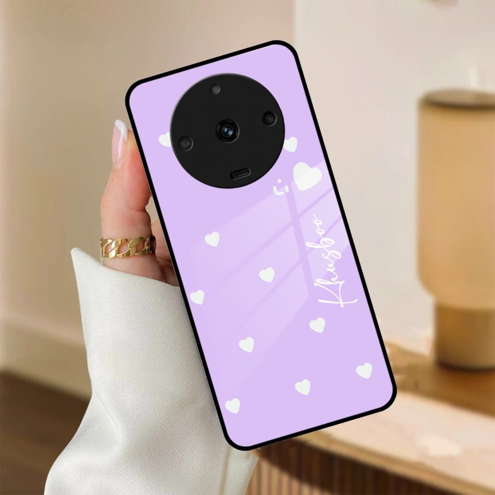 Be Loved Customized Glass Case Cover Purple For Realme/Narzo - ShopOnCliQ