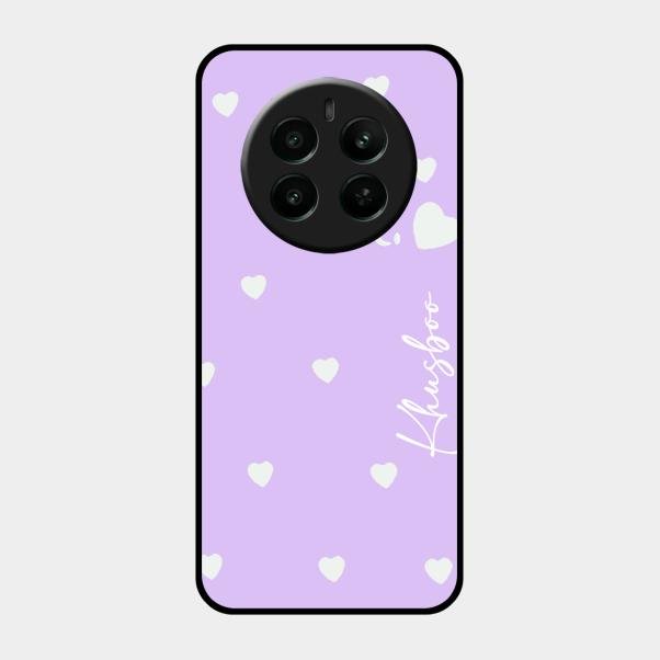 Be Loved Customized Glass Case Cover Purple For Realme Narzo 70 Pro 5G