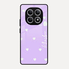 Be Loved Customized Glass Case Cover Purple For Redmi Note 15 5G