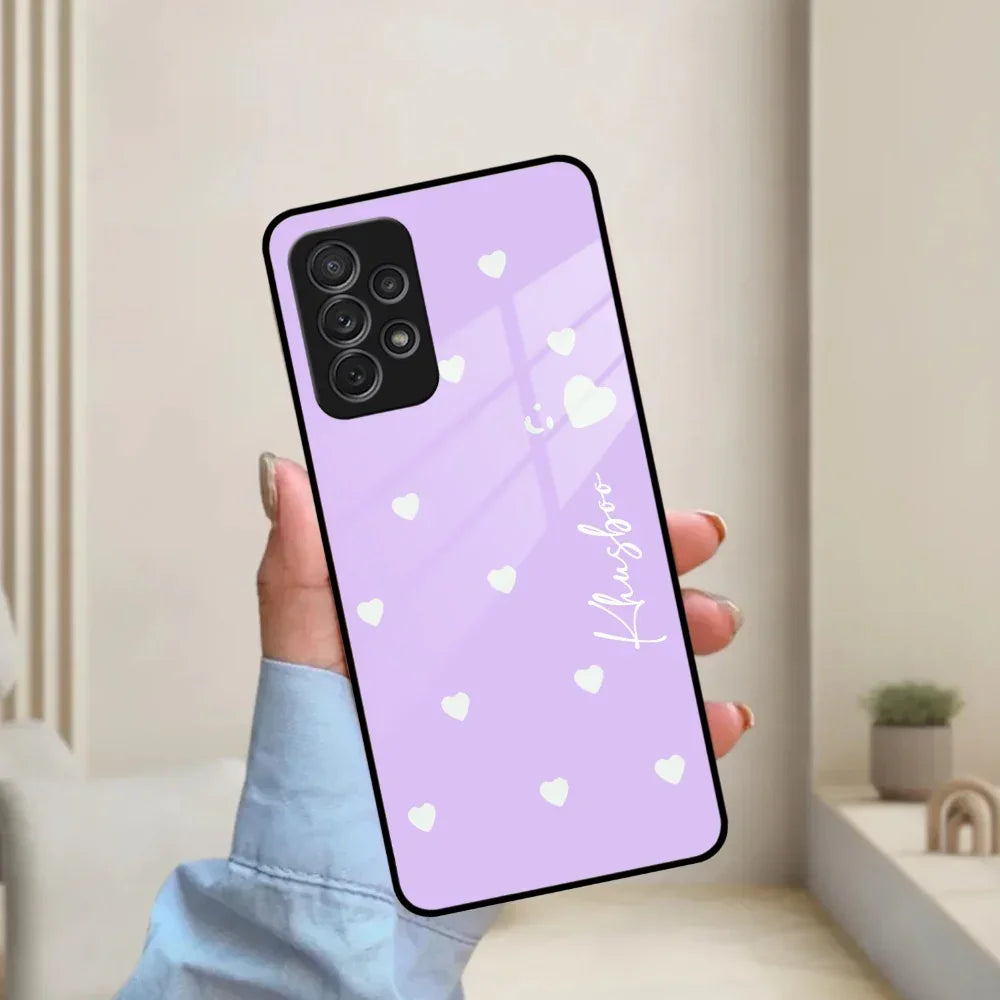 Be Loved Customized Glass Case Cover Purple For Samsung - ShopOnCliQ