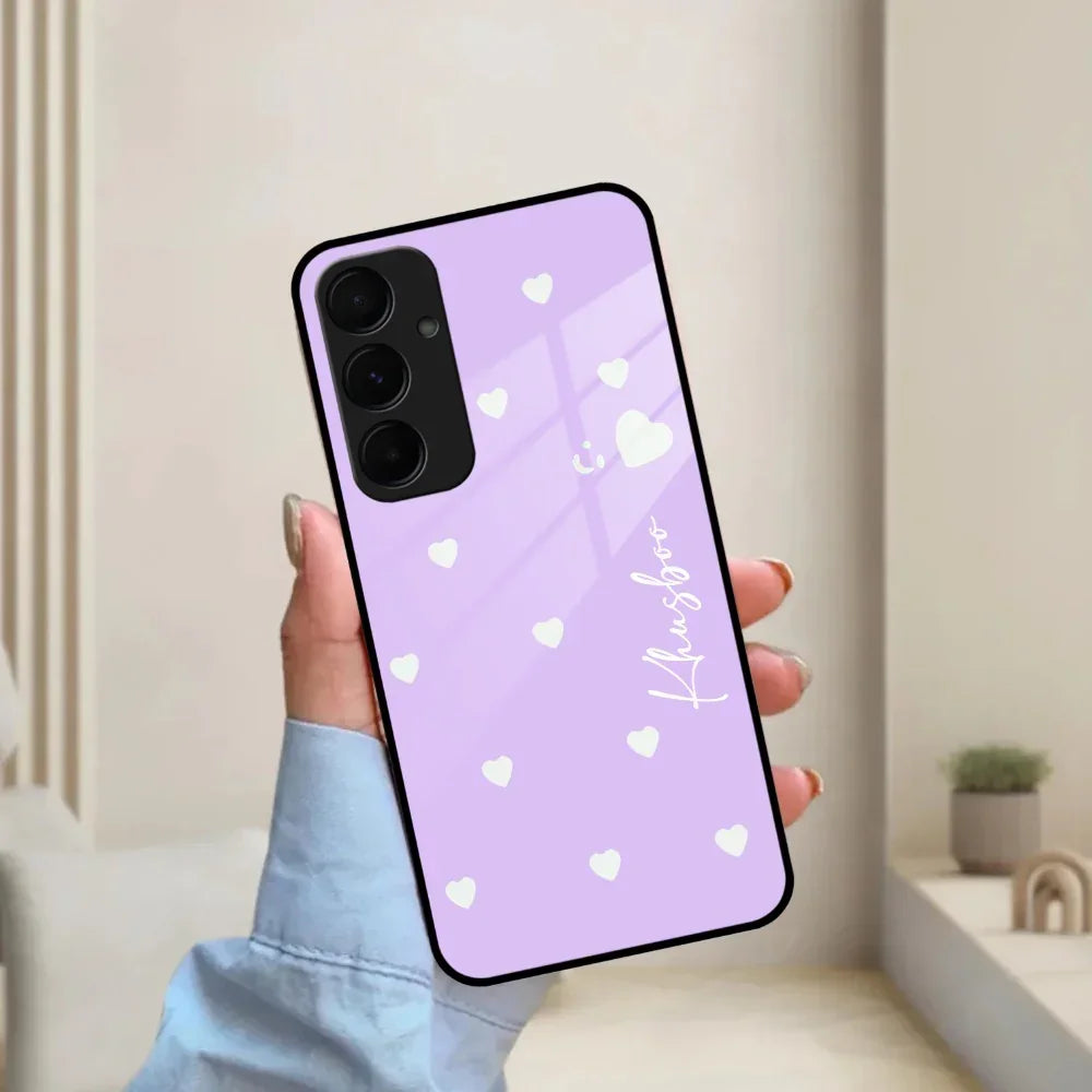 Be Loved Customized Glass Case Cover Purple For Samsung - ShopOnCliQ