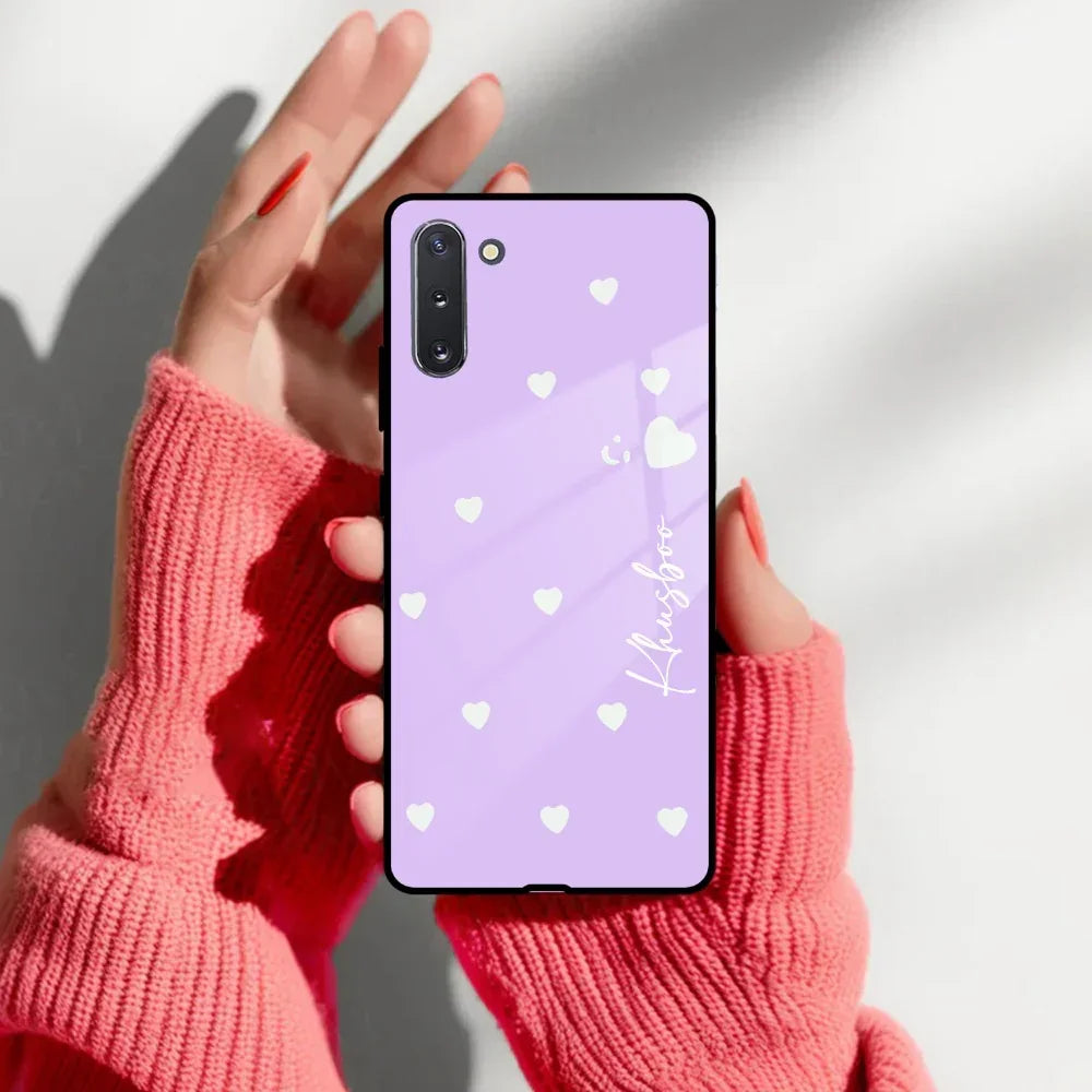 Be Loved Customized Glass Case Cover Purple For Samsung - ShopOnCliQ