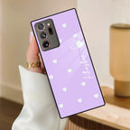 Be Loved Customized Glass Case Cover Purple For Samsung - ShopOnCliQ