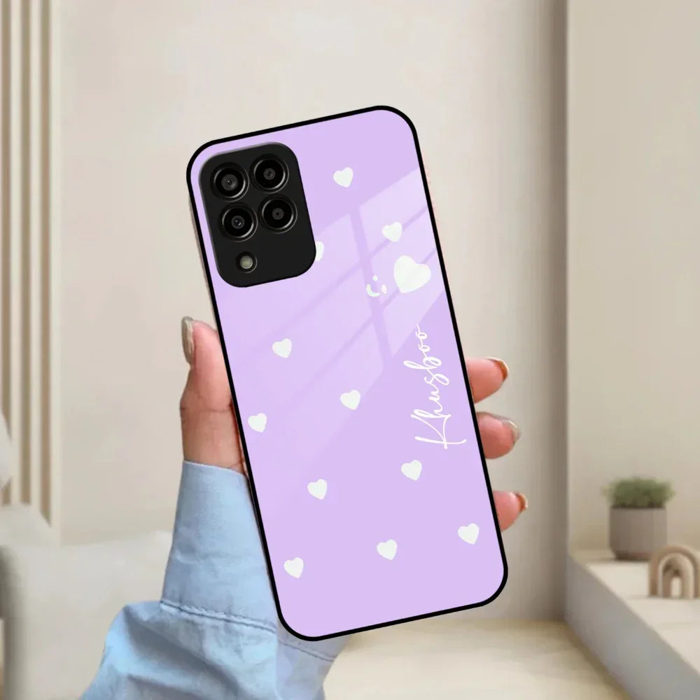 Be Loved Customized Glass Case Cover Purple For Samsung - ShopOnCliQ