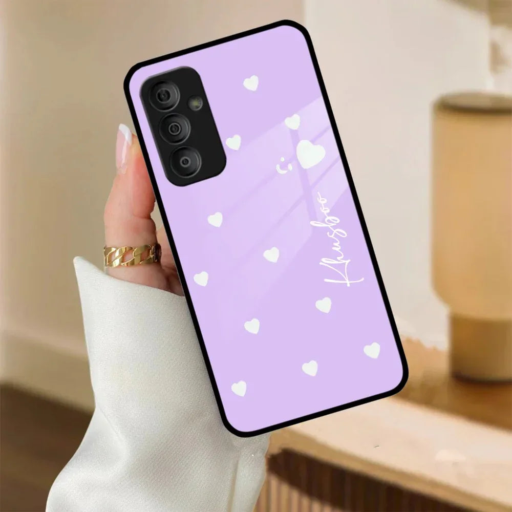 Be Loved Customized Glass Case Cover Purple For Samsung - ShopOnCliQ