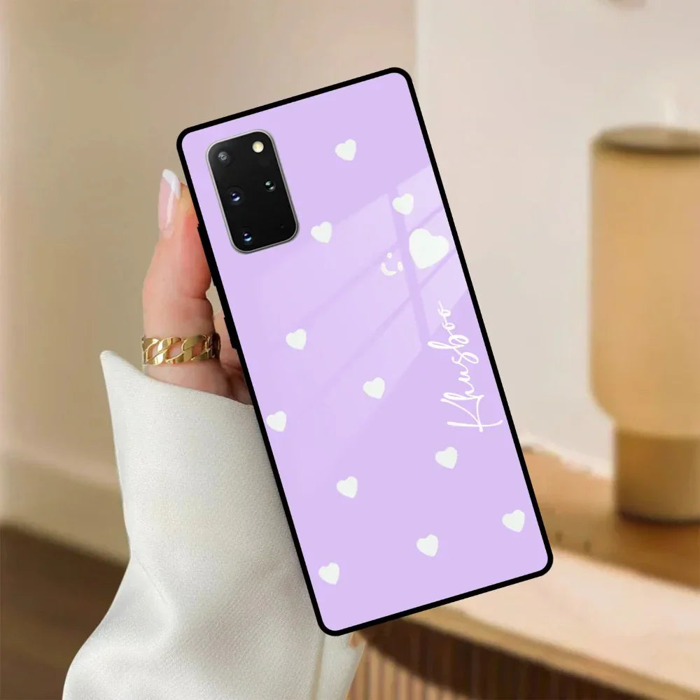 Be Loved Customized Glass Case Cover Purple For Samsung - ShopOnCliQ