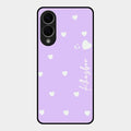 Be Loved Customized Glass Case Cover Purple For Samsung Galaxy S25 Edge 5G