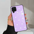 Be Loved Customized Glass Case Cover Purple For Samsung Galaxy A42 5G