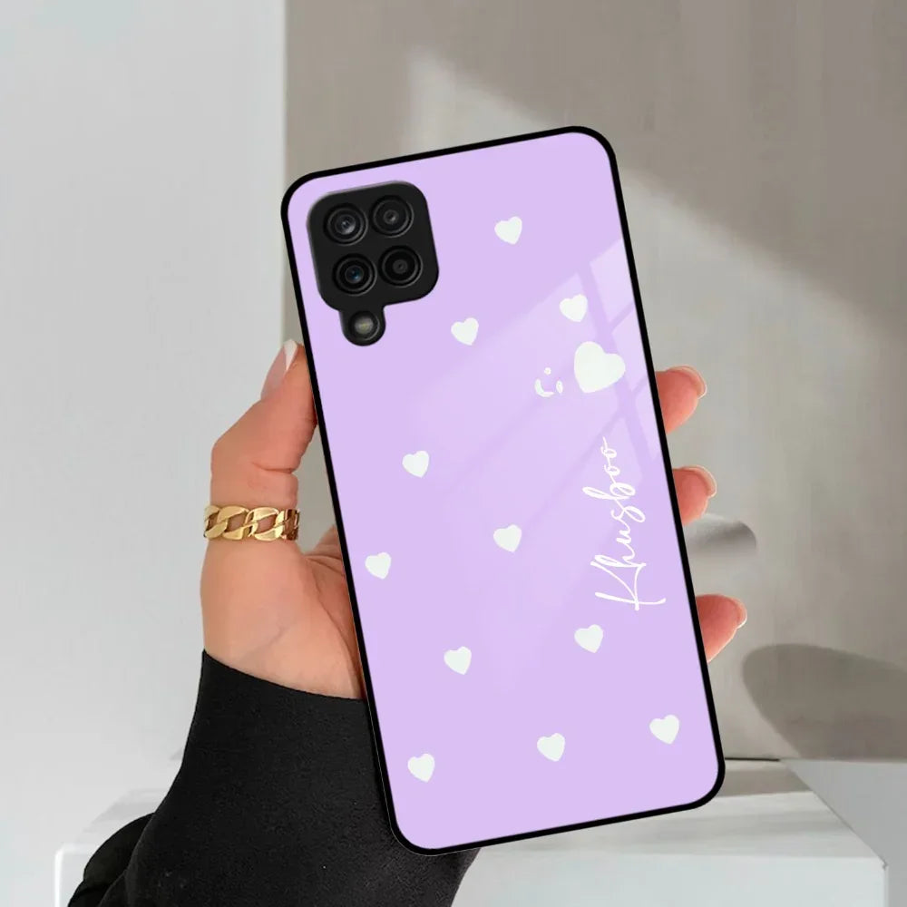 Be Loved Customized Glass Case Cover Purple For Samsung - ShopOnCliQ