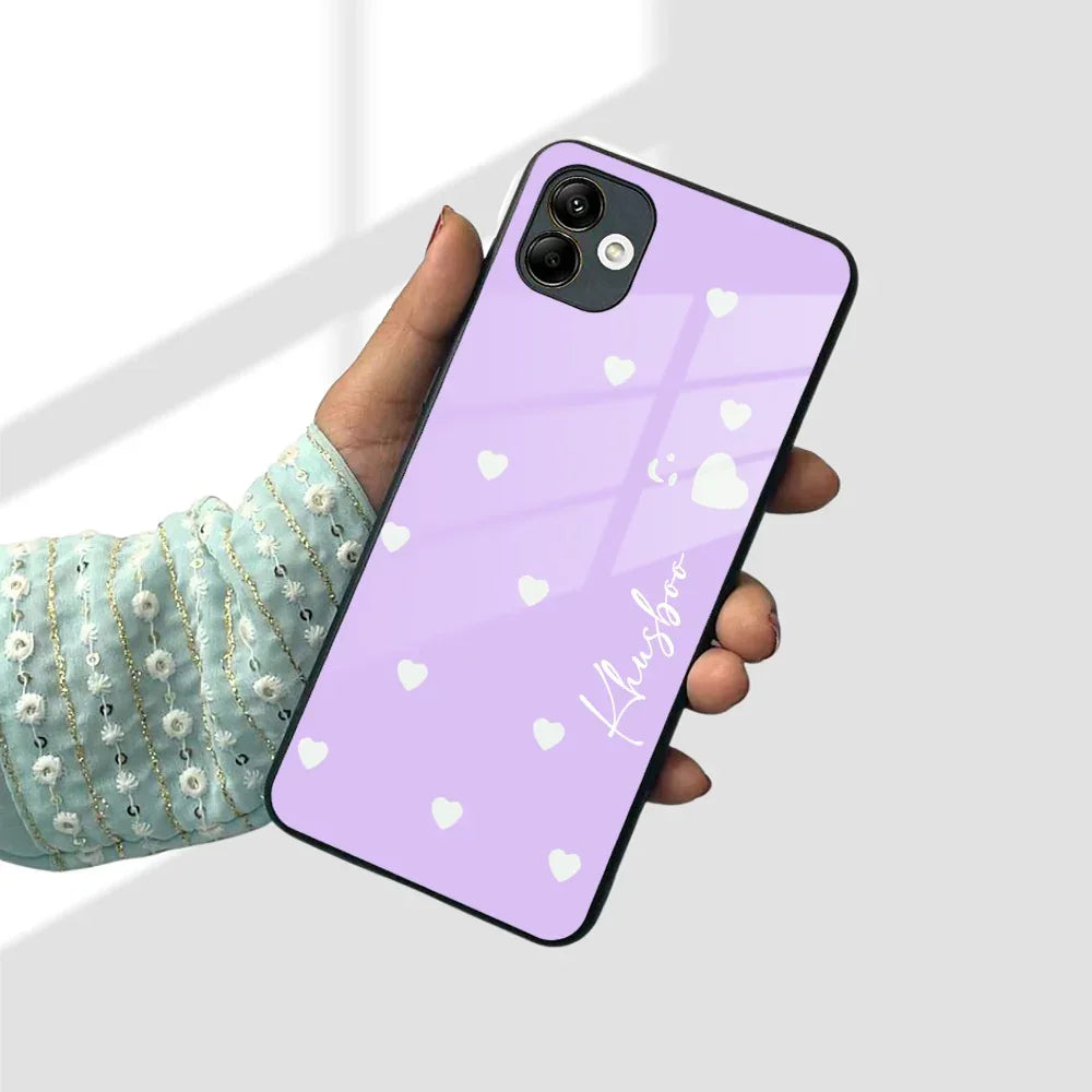 Be Loved Customized Glass Case Cover Purple For Samsung - ShopOnCliQ