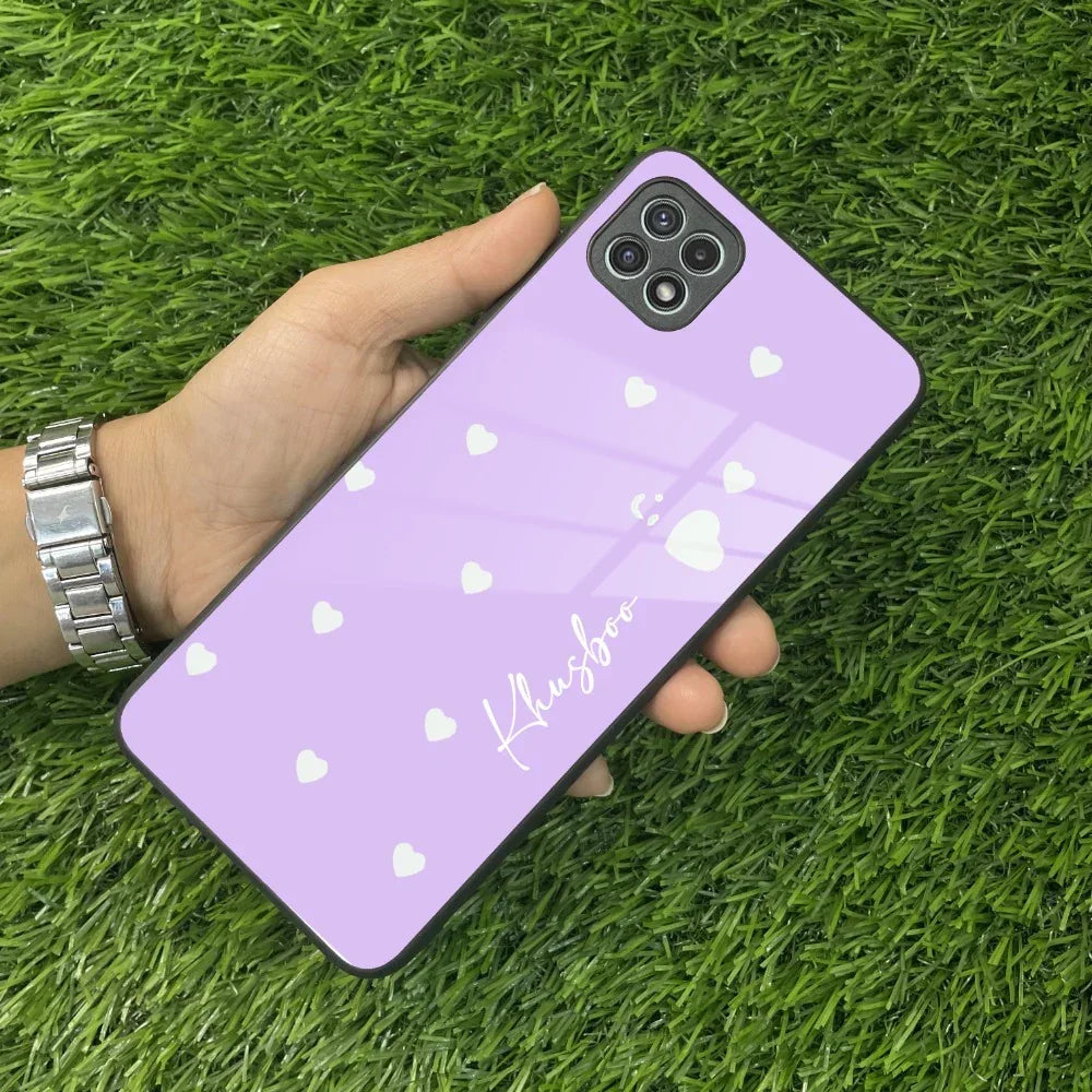 Be Loved Customized Glass Case Cover Purple For Samsung - ShopOnCliQ