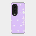 Be Loved Customized Glass Case Cover Purple For Vivo T3 Ultra