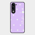 Be Loved Customized Glass Case Cover Purple For Vivo T4 Lite 5G