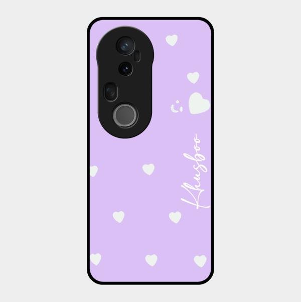 Be Loved Customized Glass Case Cover Purple For Vivo T4 Ultra 5G