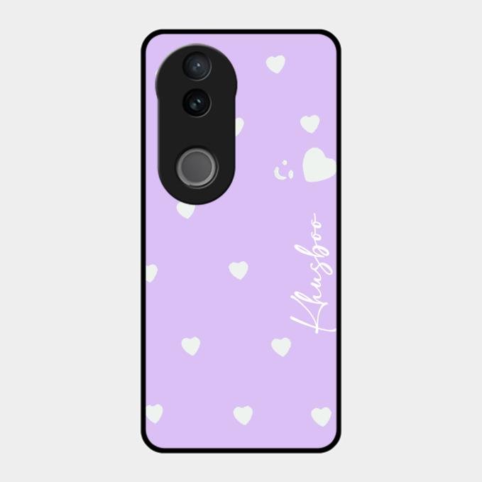 Be Loved Customized Glass Case Cover Purple For Vivo T4R 5G