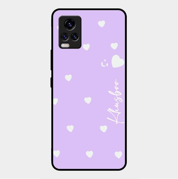 Be Loved Customized Glass Case Cover Purple For Vivo V20 Pro 5G