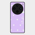 Be Loved Customized Glass Case Cover Purple For Vivo X100 Pro 5G