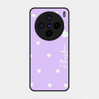 Be Loved Customized Glass Case Cover Purple For Vivo X200 5G