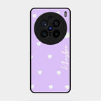 Be Loved Customized Glass Case Cover Purple For Vivo X200 Pro 5G