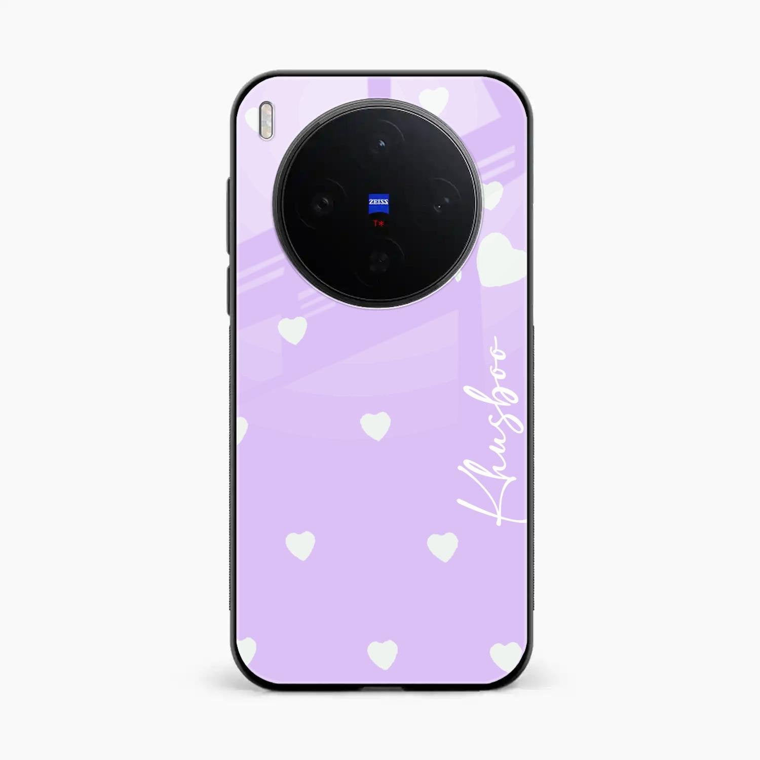 Be Loved Customized Glass Case Cover Purple For Vivo X300 5G
