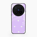 Be Loved Customized Glass Case Cover Purple For Vivo X300 Pro 5G