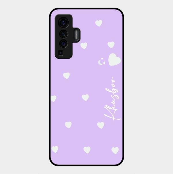Be Loved Customized Glass Case Cover Purple For Vivo X50 5G