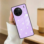 Be Loved Customized Glass Case Cover Purple For iQOO - ShopOnCliQ