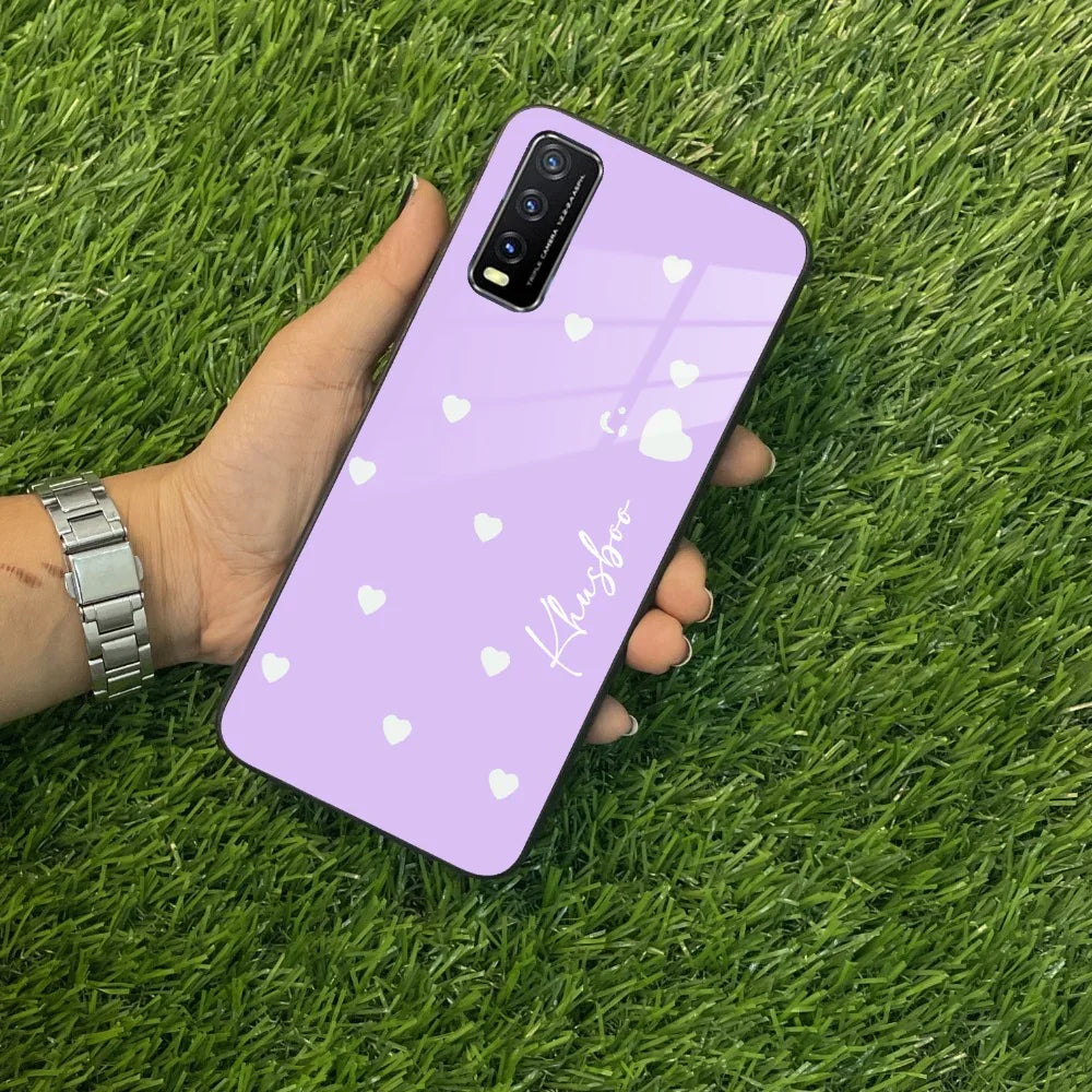 Be Loved Customized Glass Case Cover Purple For Vivo - ShopOnCliQ