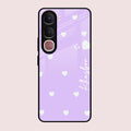 Be Loved Customized Glass Case Cover Purple For Vivo Y31 5G