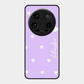 Be Loved Customized Glass Case Cover Purple For Xiaomi 14 Ultra