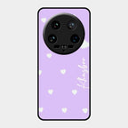 Be Loved Customized Glass Case Cover Purple For Xiaomi 14 Ultra