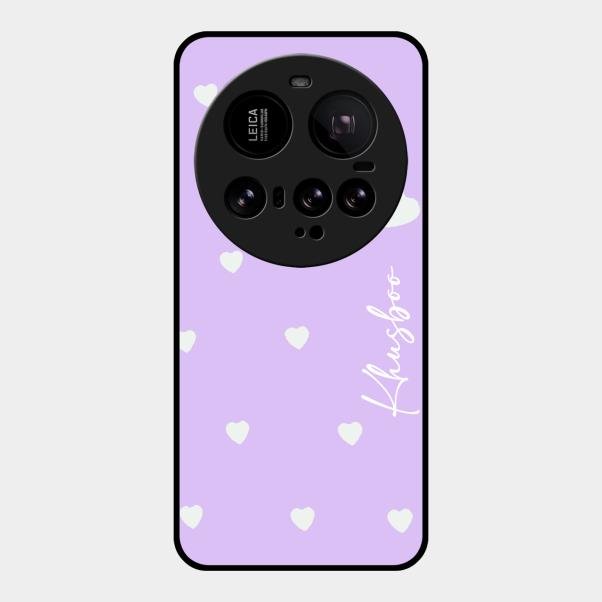 Be Loved Customized Glass Case Cover Purple For Xiaomi 15 Ultra 5G