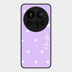 Be Loved Customized Glass Case Cover Purple For Xiaomi 15 Ultra 5G