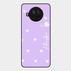 Be Loved Customized Glass Case Cover Purple For Xiaomi Mi 10I 5G