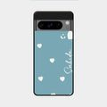 Be Loved Customized Glass Case Cover Sky Blue For Google Pixel 8 Pro 5G
