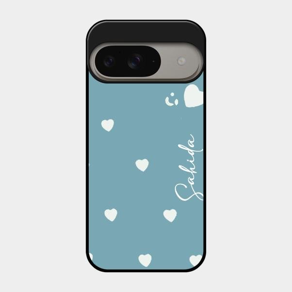 Be Loved Customized Glass Case Cover Sky Blue For Google Pixel 9 5G