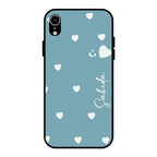 Be Loved Customized Glass Case Cover Sky Blue For iPhone XR