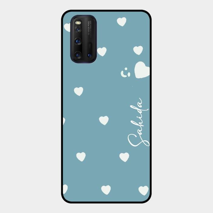 Be Loved Customized Glass Case Cover Sky Blue For Iqoo 3 5G