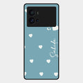Be Loved Customized Glass Case Cover Sky Blue For Iqoo 9 Pro 5G