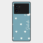 Be Loved Customized Glass Case Cover Sky Blue For Iqoo 9 Pro 5G