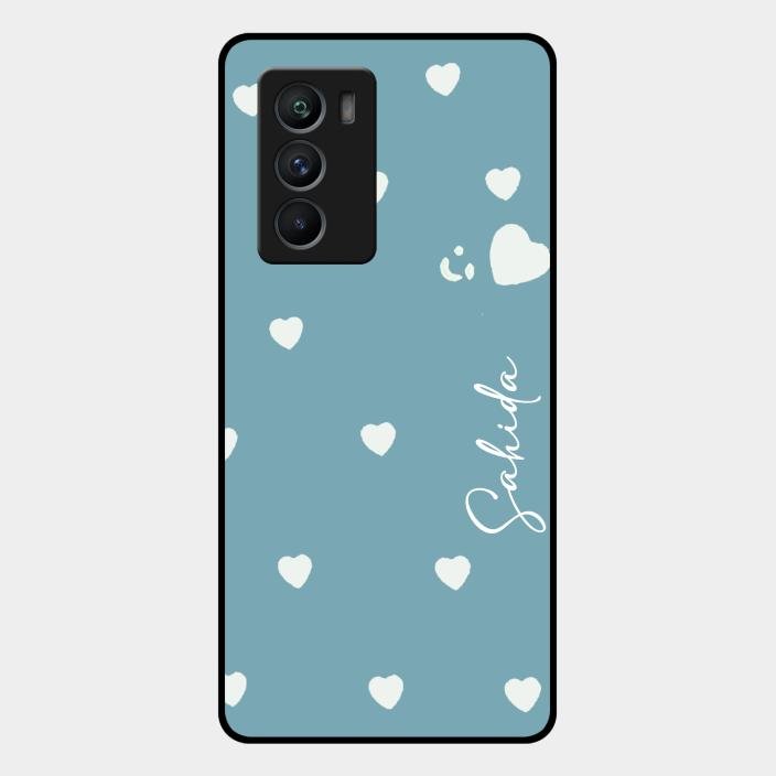 Be Loved Customized Glass Case Cover Sky Blue For Iqoo 9 Se 5G
