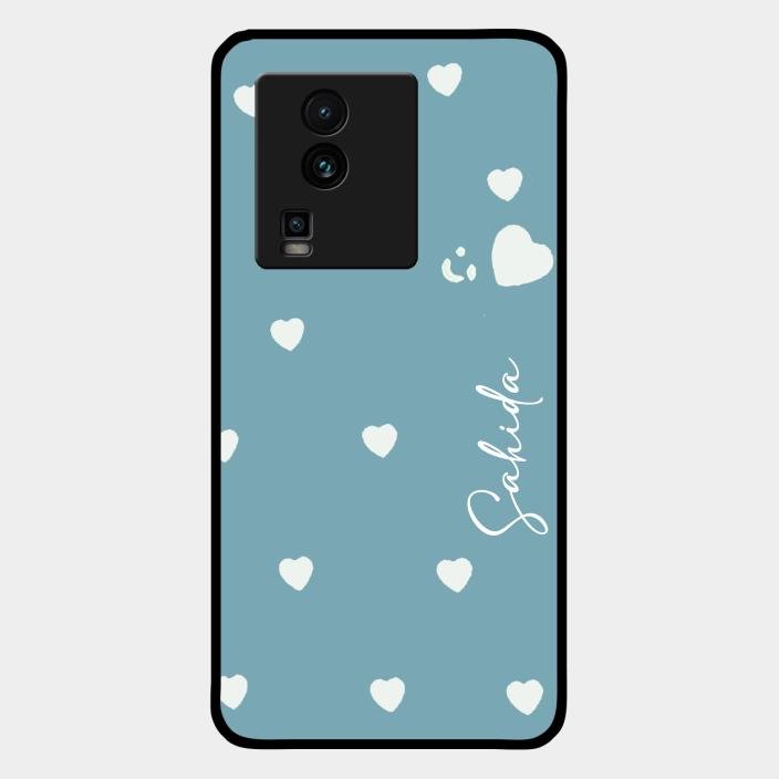 Be Loved Customized Glass Case Cover Sky Blue For Iqoo Neo 7 5G