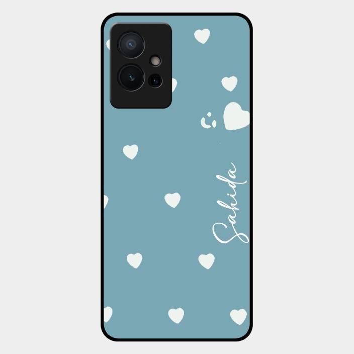 Be Loved Customized Glass Case Cover Sky Blue For Iqoo Z6 5G