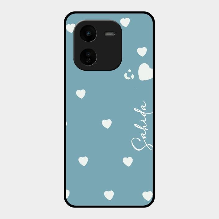 Be Loved Customized Glass Case Cover Sky Blue For Iqoo Z9X 5G