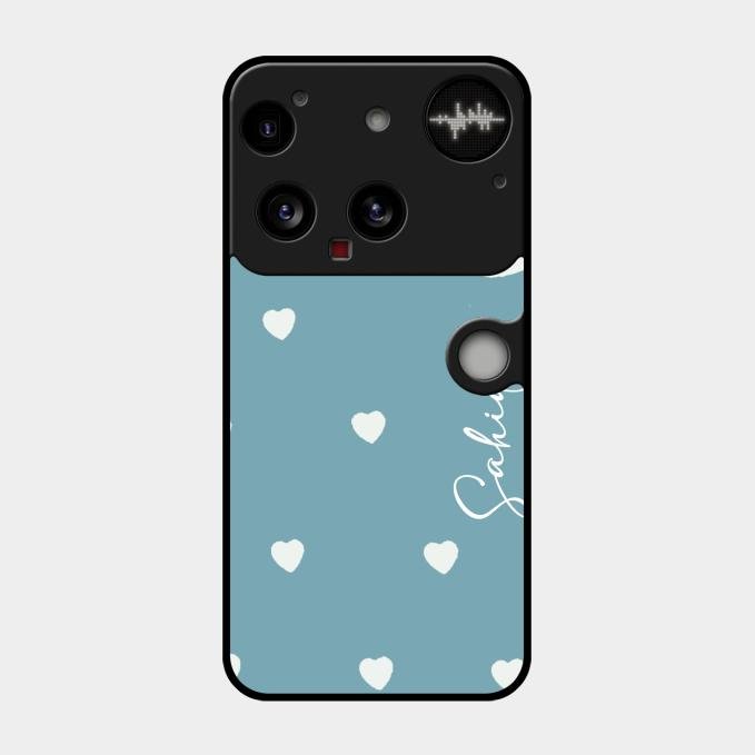 Be Loved Customized Glass Case Cover Sky Blue For Nothing Phone 3 5G