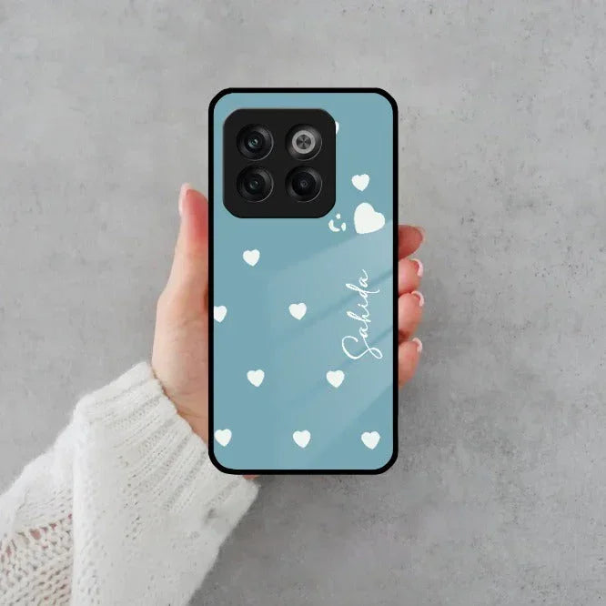 Be Loved Customized Glass Case Cover Sky Blue For Oneplus - ShopOnCliQ