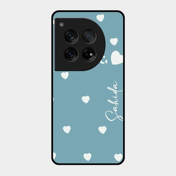 Be Loved Customized Glass Case Cover Sky Blue For Oneplus 12 5G