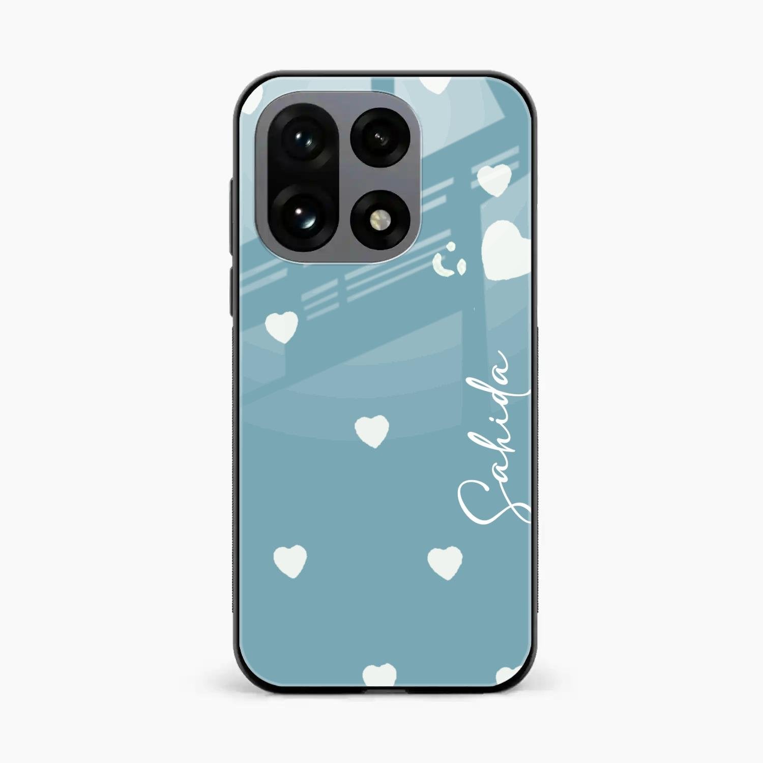 Be Loved Customized Glass Case Cover Sky Blue For OnePlus 15 5G