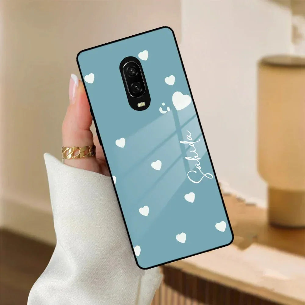 Be Loved Customized Glass Case Cover Sky Blue For Oneplus - ShopOnCliQ